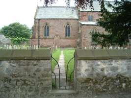 Vicar's entrance to Church