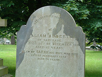 Builder of Gargrave Church